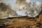 John Constable Weymouth Bay, with Jordan Hill oil